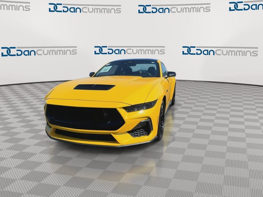 2024 Ford Mustang — rear three-quarter view