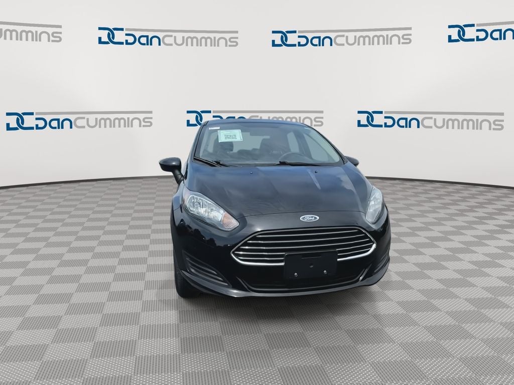 2019 Ford Fiesta — rear three-quarter view