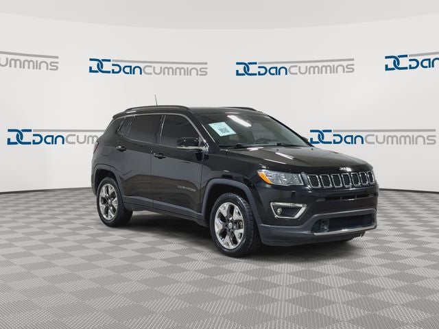 2021 Jeep Compass — rear three-quarter view