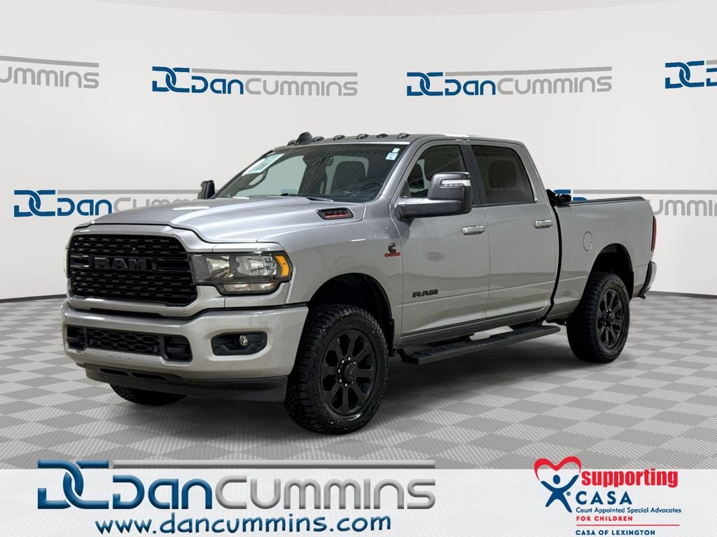 2024 RAM 2500 Big Horn in Billet Silver Metallic Clearcoat — front three-quarter view