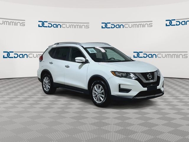 2017 Nissan Rogue — rear three-quarter view