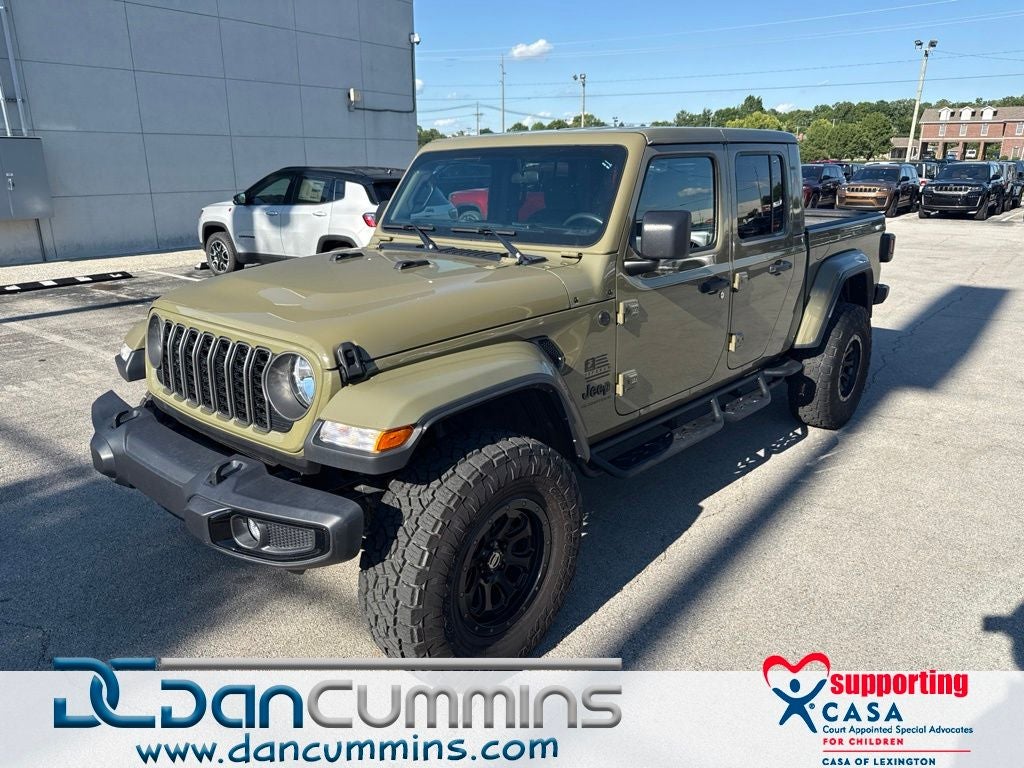 2025 Jeep Gladiator Nighthawk in 41 — front three-quarter view