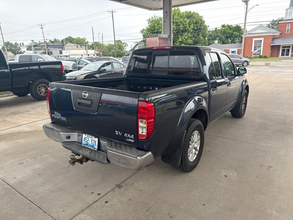2017 Nissan Frontier — rear three-quarter view
