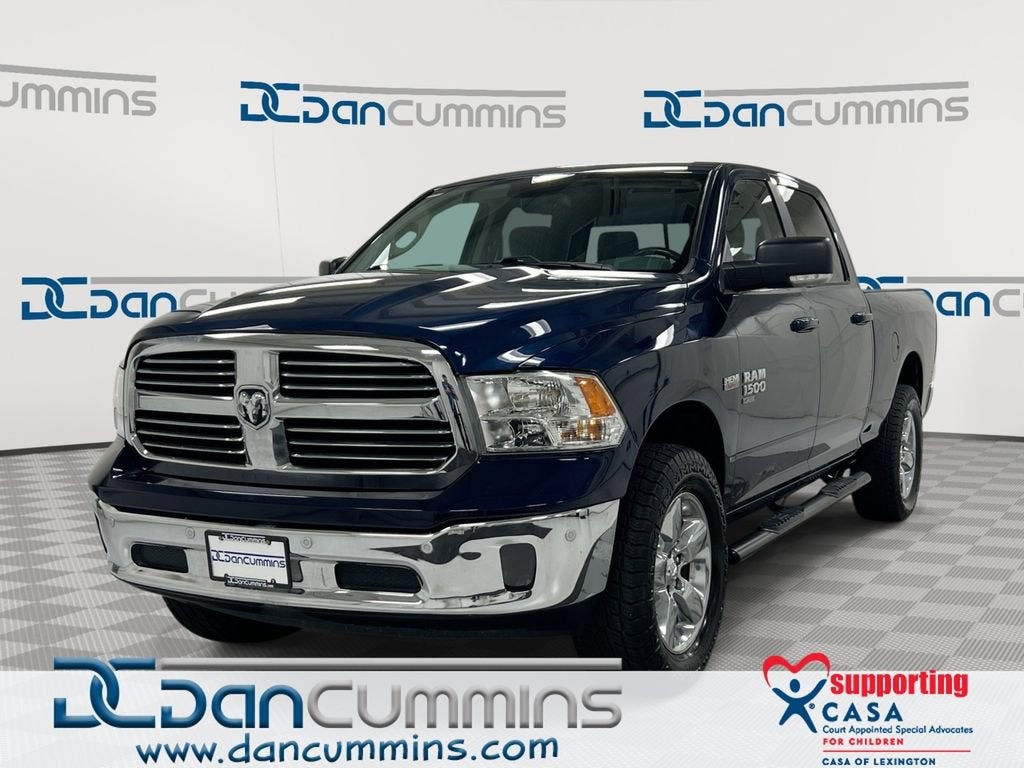 2019 RAM 1500 Classic Big Horn in Blue — front three-quarter view