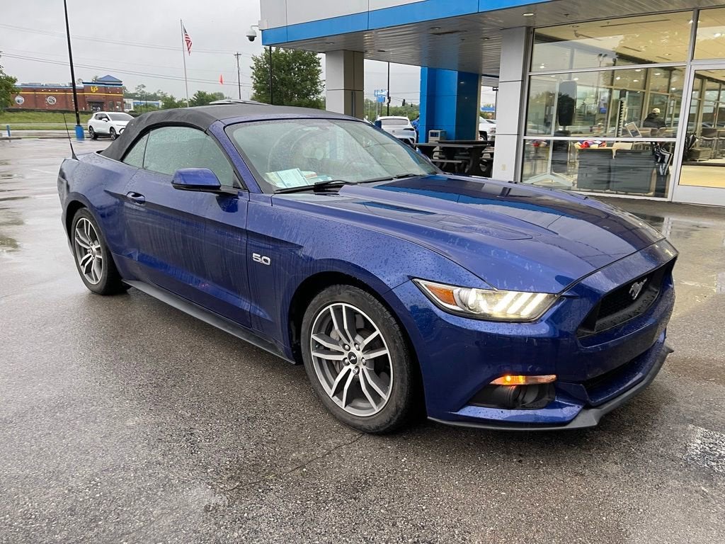 2015 Ford Mustang — side profile view