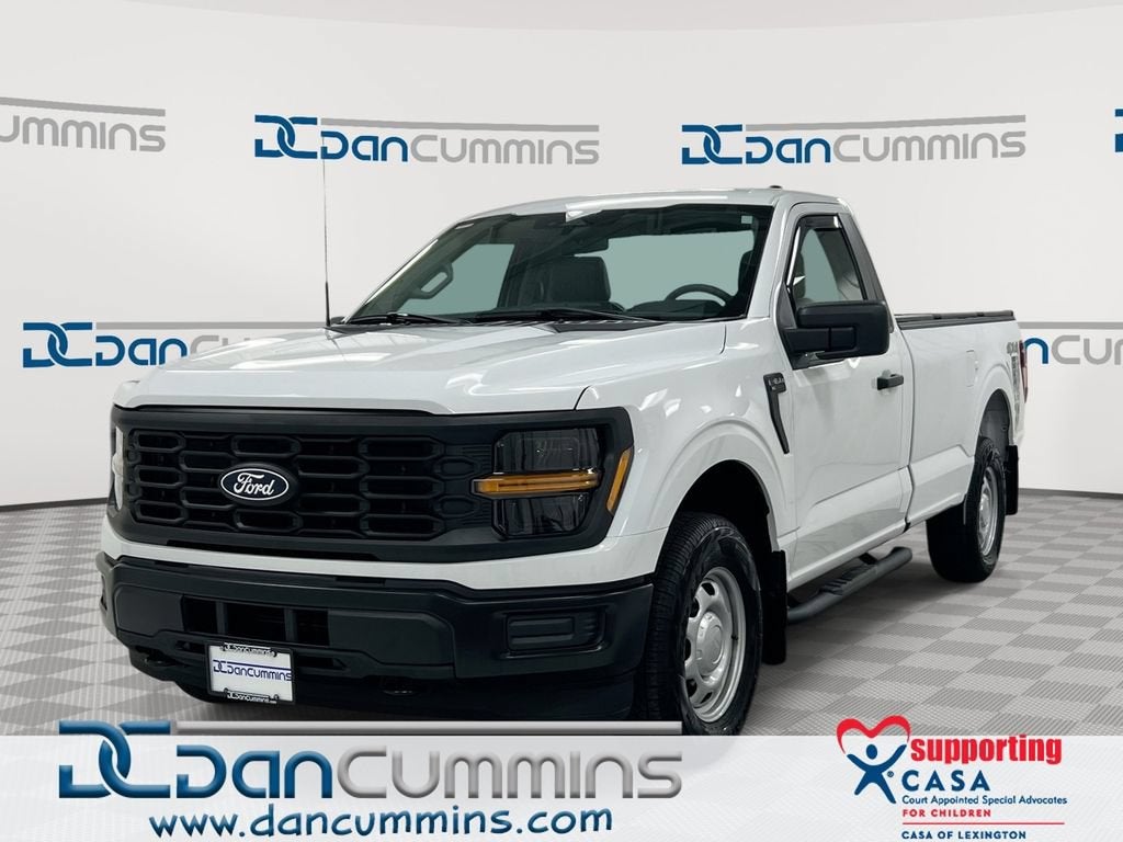 2024 Ford F-150 XL in White — front three-quarter view