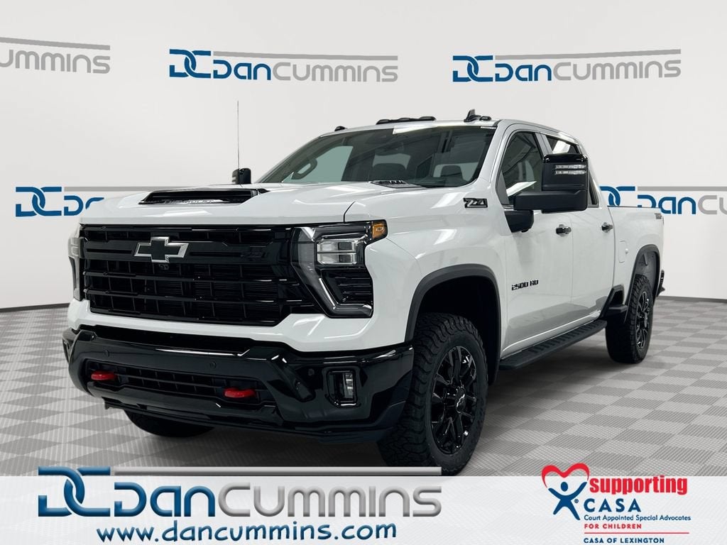 2026 Chevrolet Silverado 2500 HD LT in Summit White — front three-quarter view
