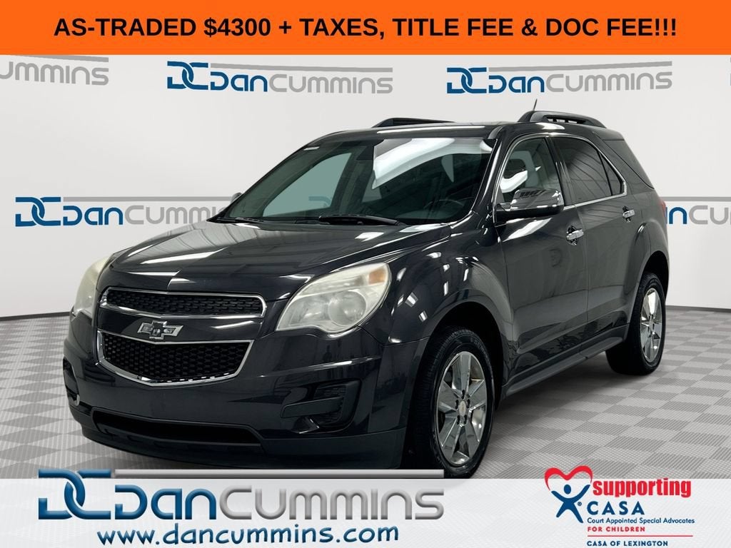2014 Chevrolet Equinox LT in Tungsten Metallic — front three-quarter view