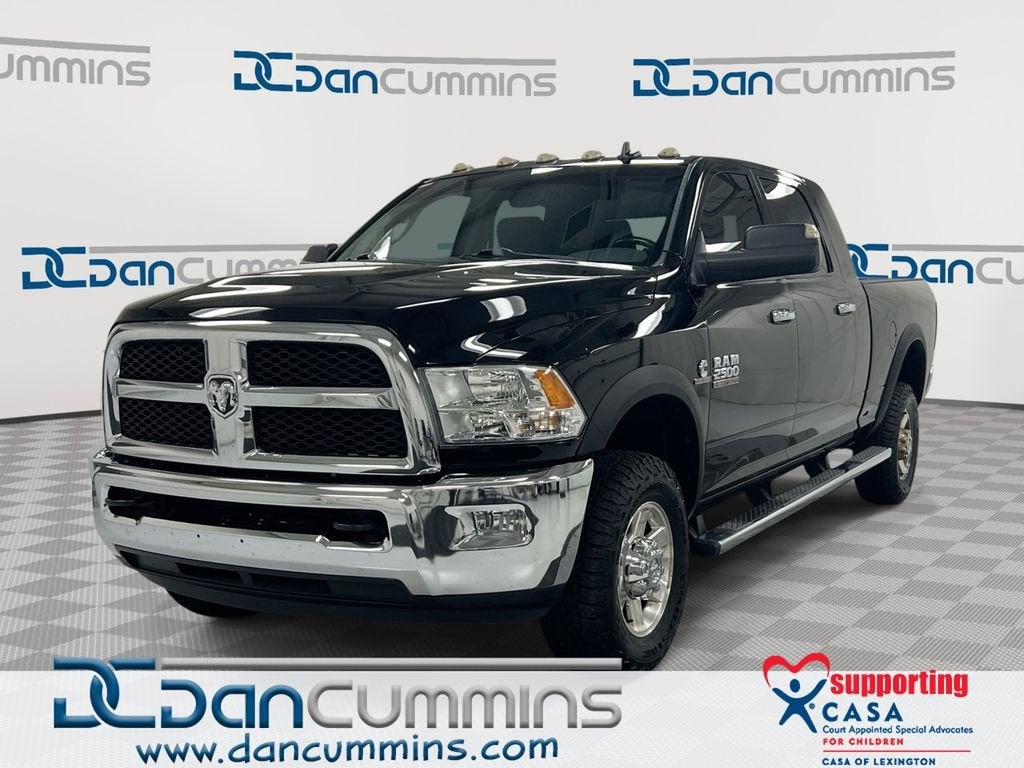 2013 RAM 2500 SLT in Black — front three-quarter view