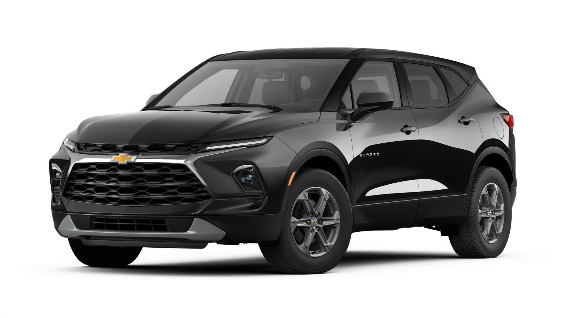 2026 Chevrolet Blazer 2LT in Black — front three-quarter view