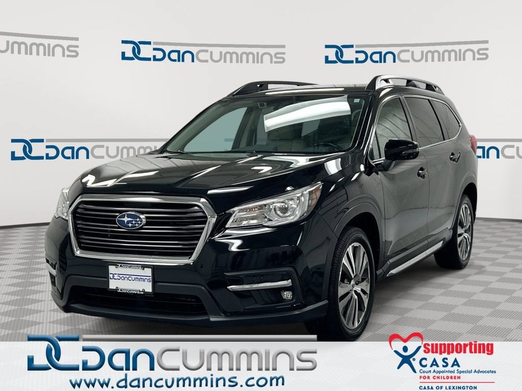2022 Subaru Ascent Limited in Black — front three-quarter view