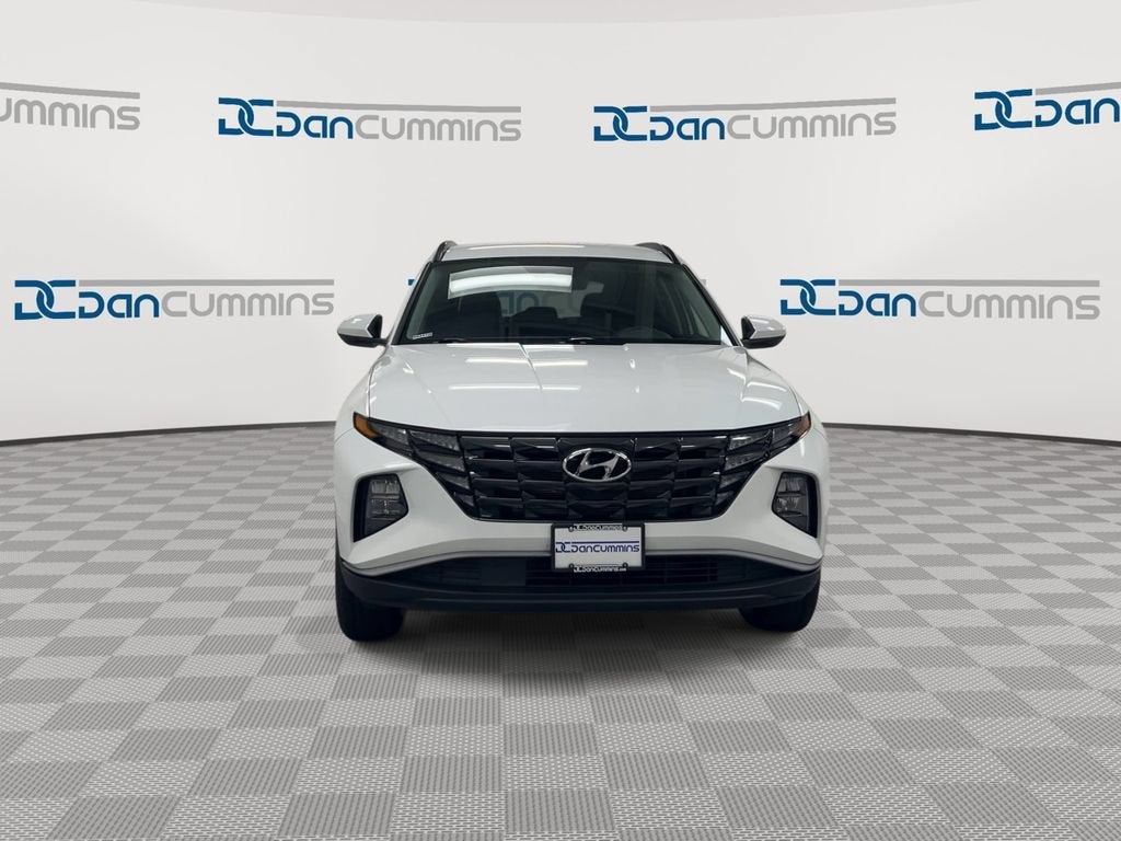 2024 Hyundai Tucson — rear three-quarter view