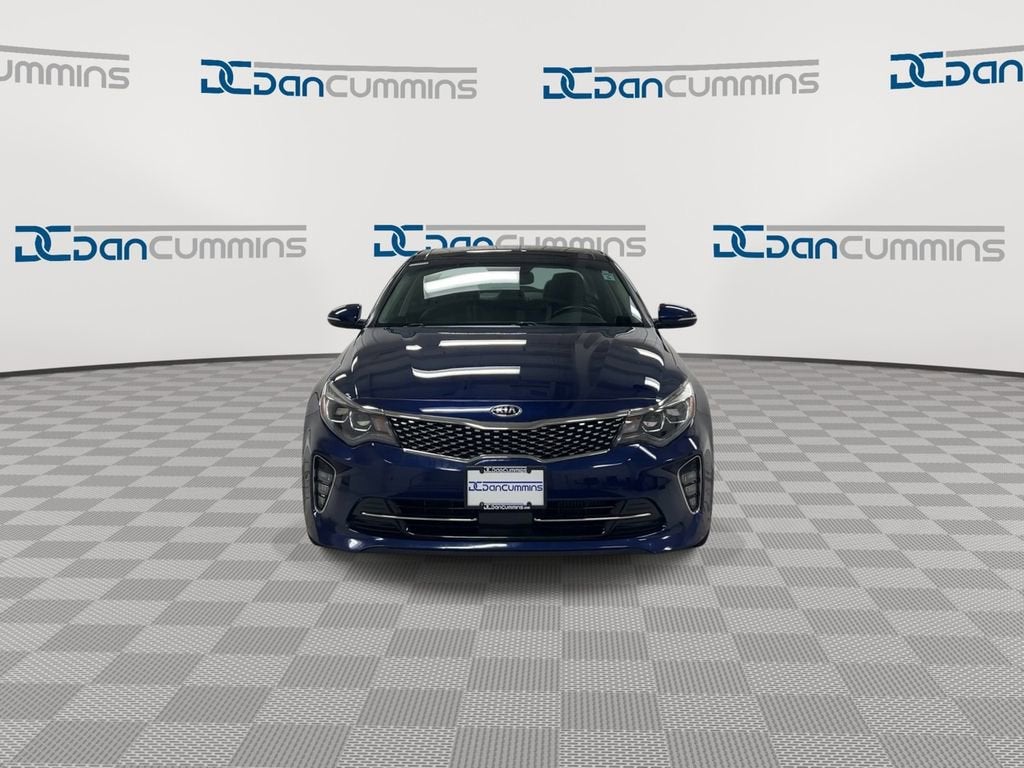 2018 Kia Optima — rear three-quarter view