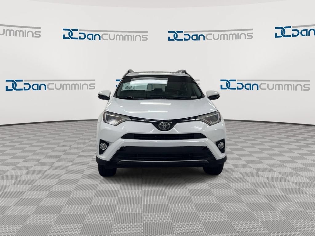 2017 Toyota RAV4 — rear three-quarter view