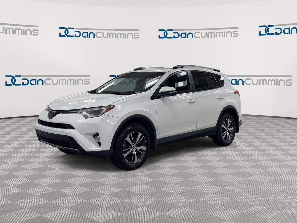 2017 Toyota RAV4 — interior view