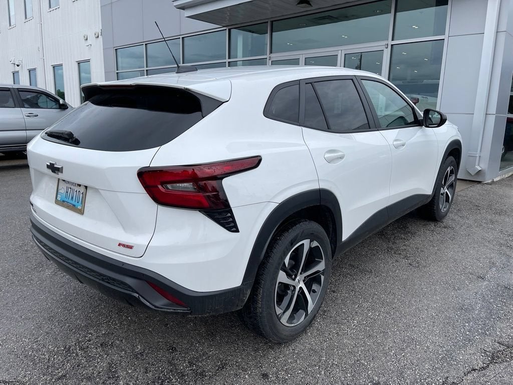 2024 Chevrolet Trax — rear three-quarter view