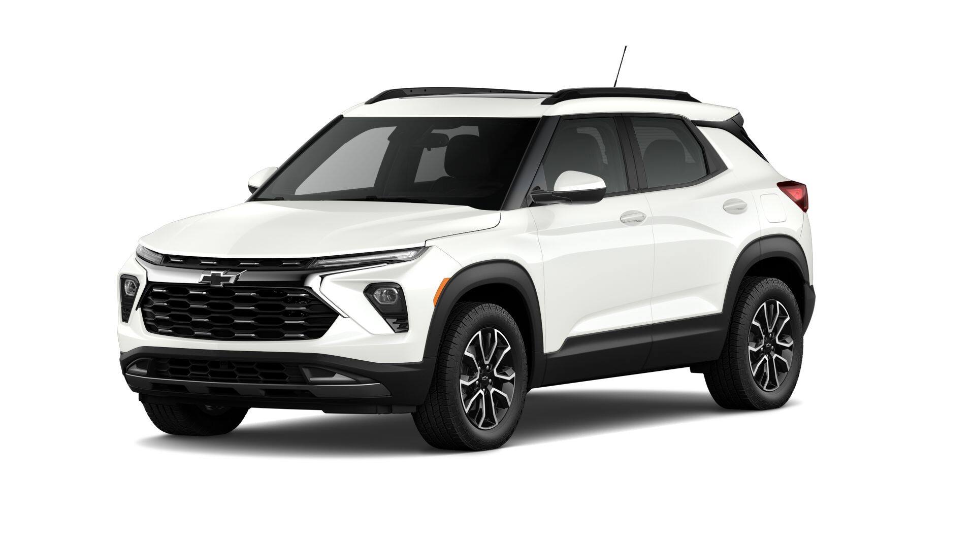 2026 Chevrolet Trailblazer ACTIV in Iridescent Pearl Tricoat — front three-quarter view