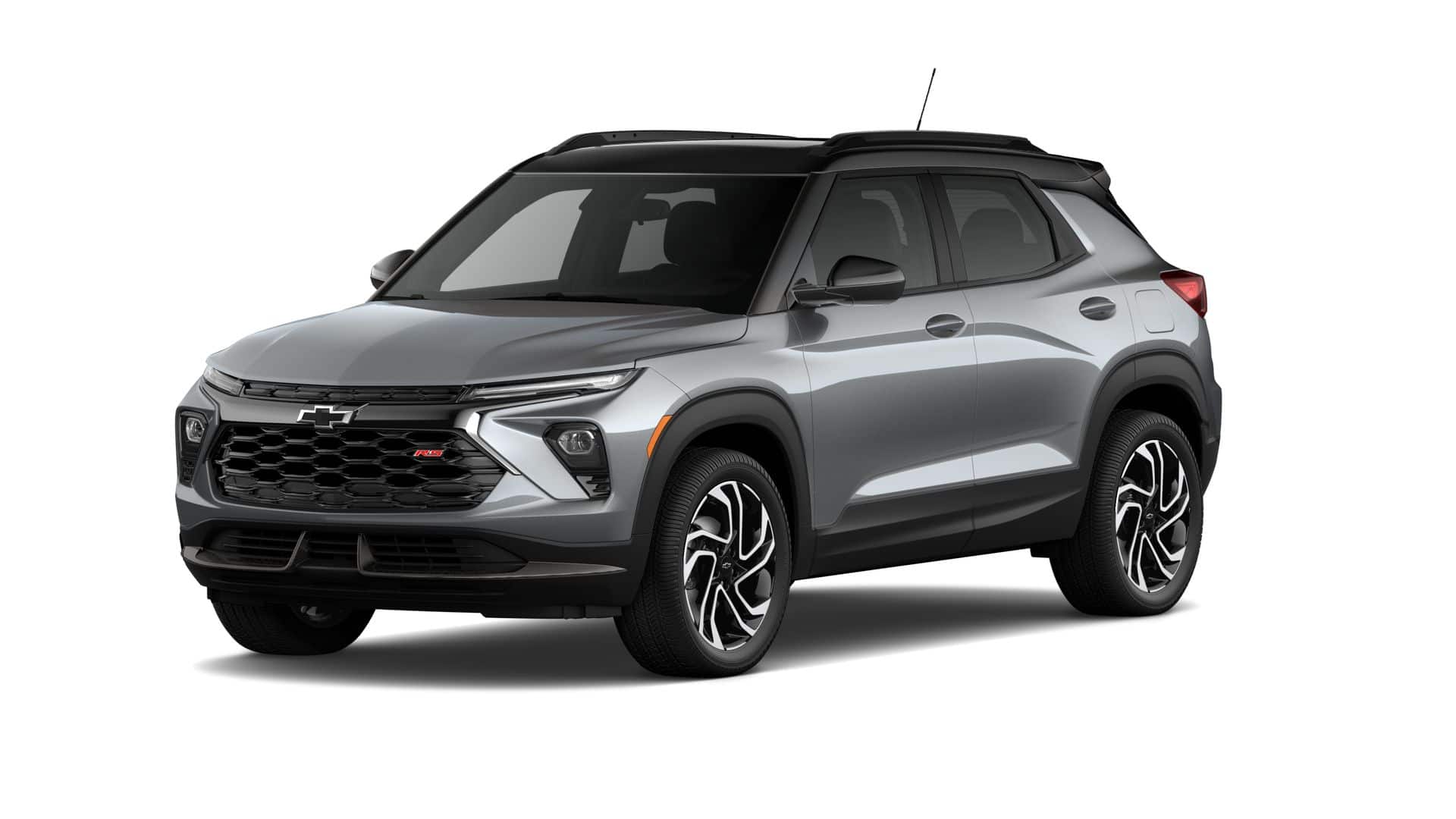 2026 Chevrolet Trailblazer RS in Sterling Gray Metallic — front three-quarter view