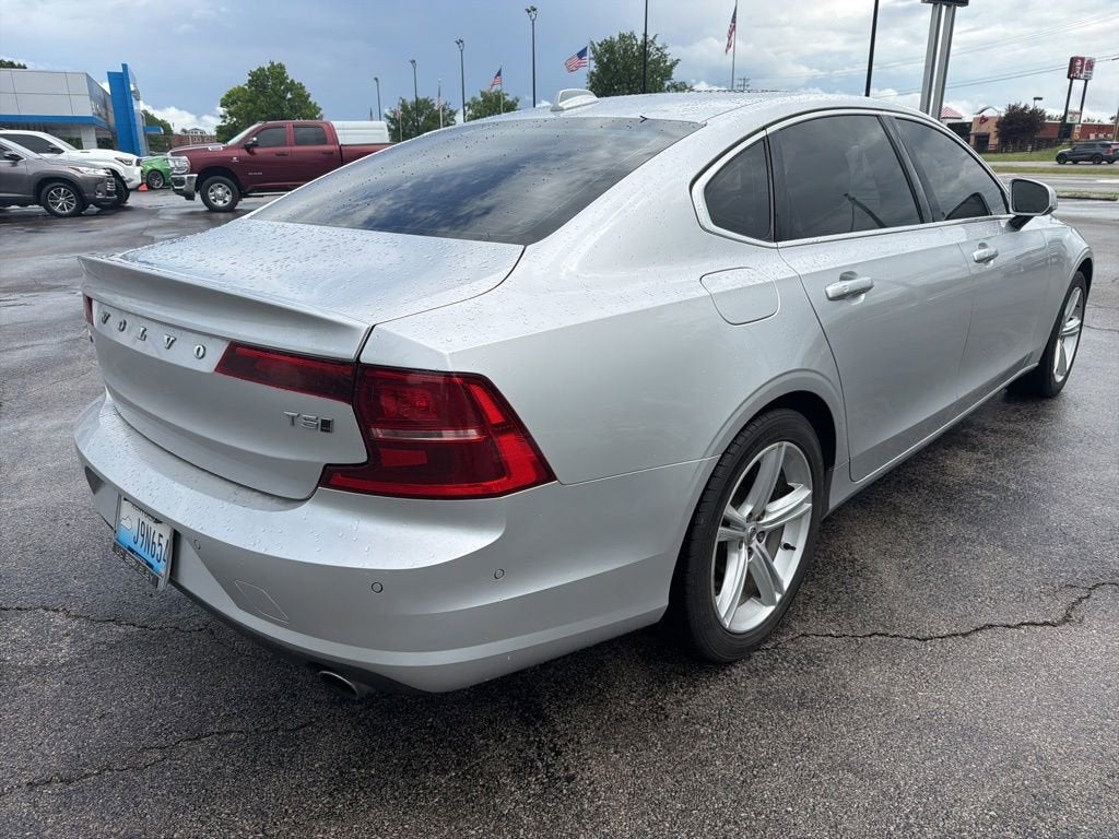 2018 Volvo S90 — rear three-quarter view