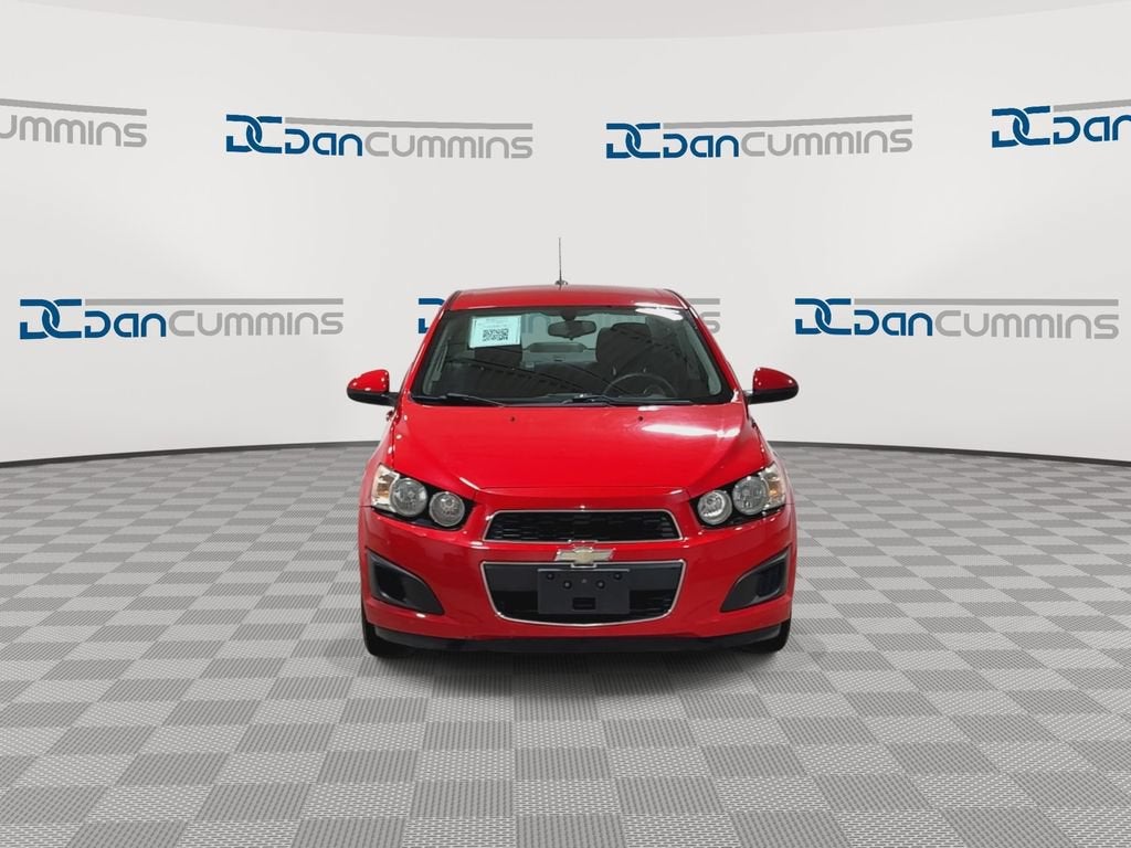 2015 Chevrolet Sonic — rear three-quarter view