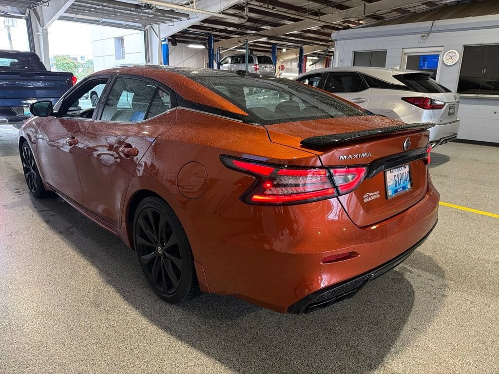 2021 Nissan Maxima — interior view