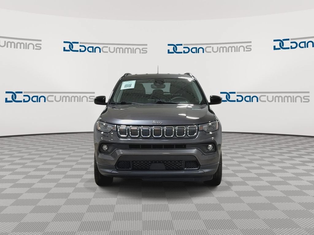 2022 Jeep Compass — rear three-quarter view