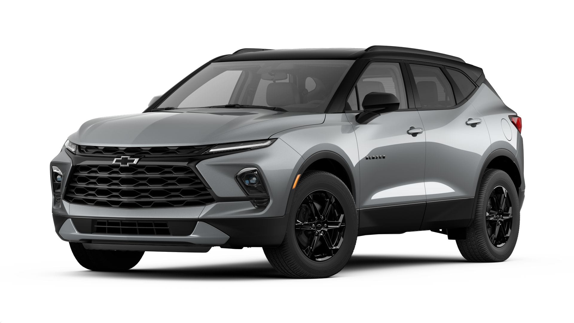 2026 Chevrolet Blazer 2LT in Sterling Gray Metallic — front three-quarter view