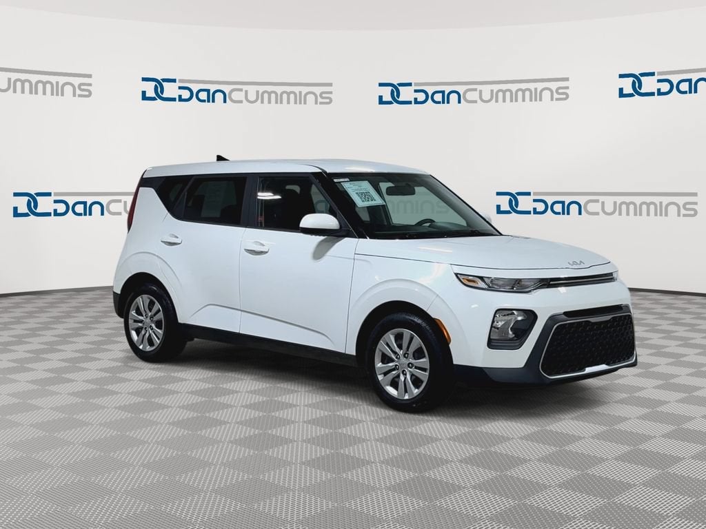 2022 Kia Soul — rear three-quarter view